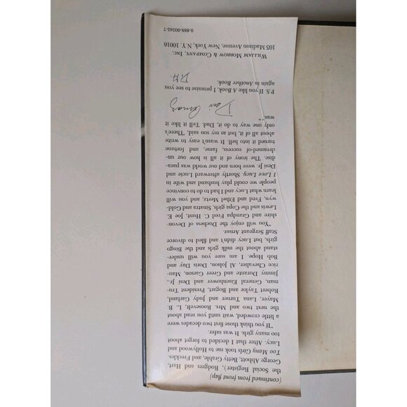 A BOOK by Desi Arnaz First Edition Morrow 1976 Cuban Love Lucy Memoir Hardcover - Picture 13 of 16